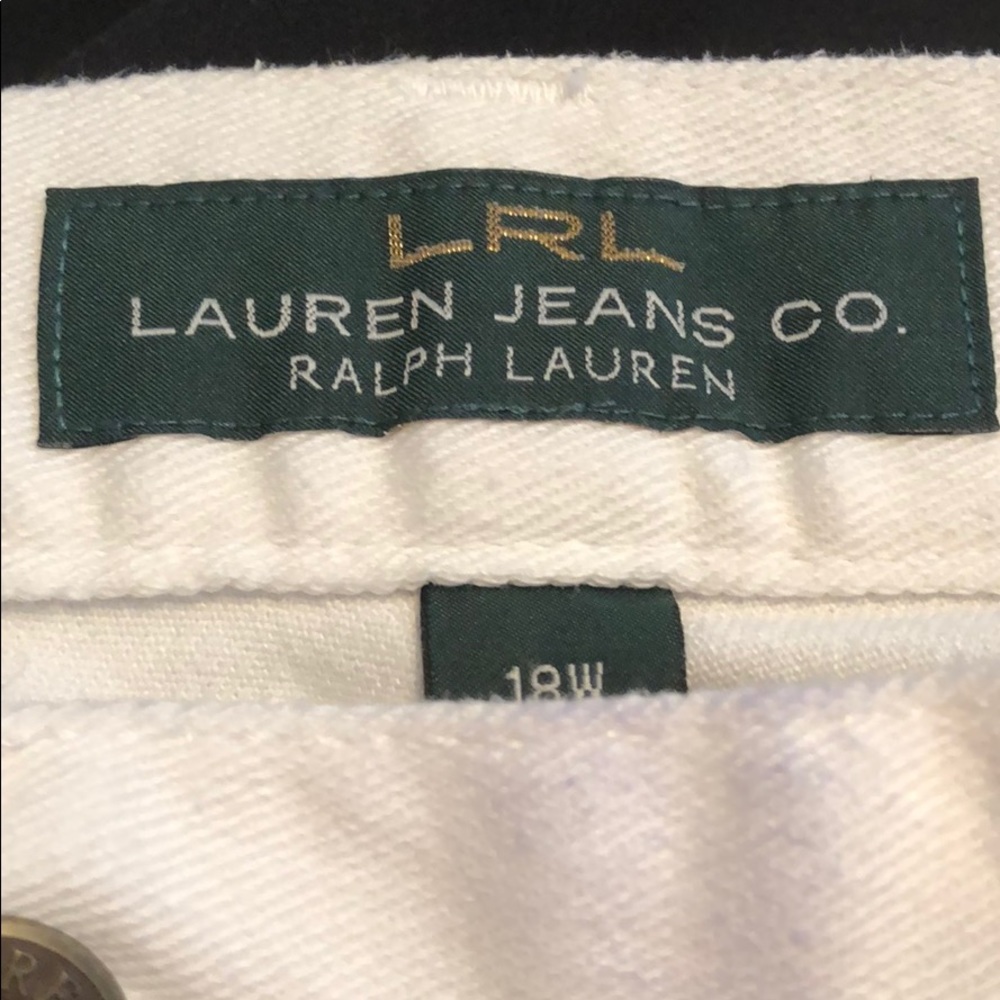 Ralph Lauren White Jeans